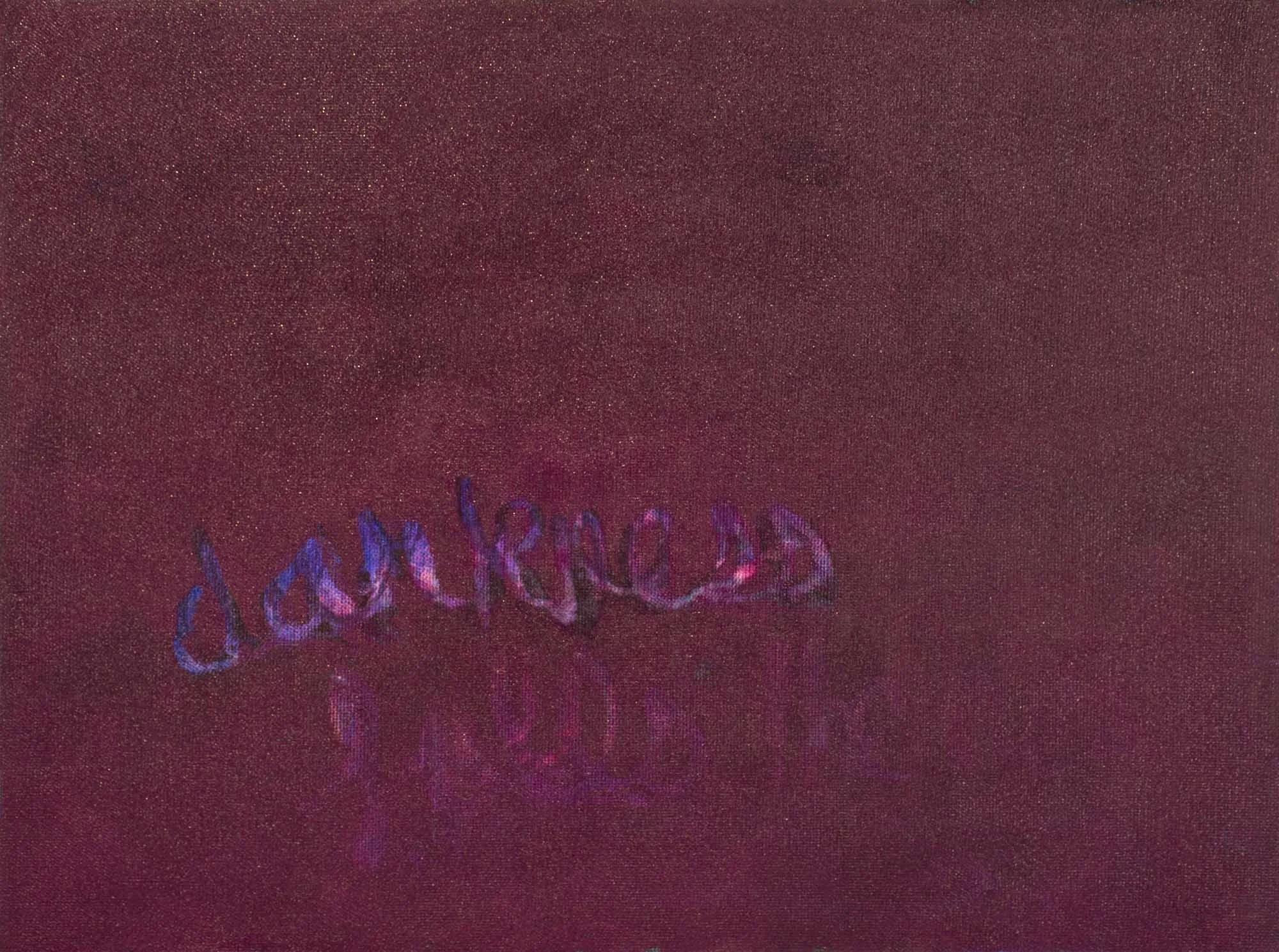 Darkness , 2019 Layers of acrylic on panel 36 x 48 inches