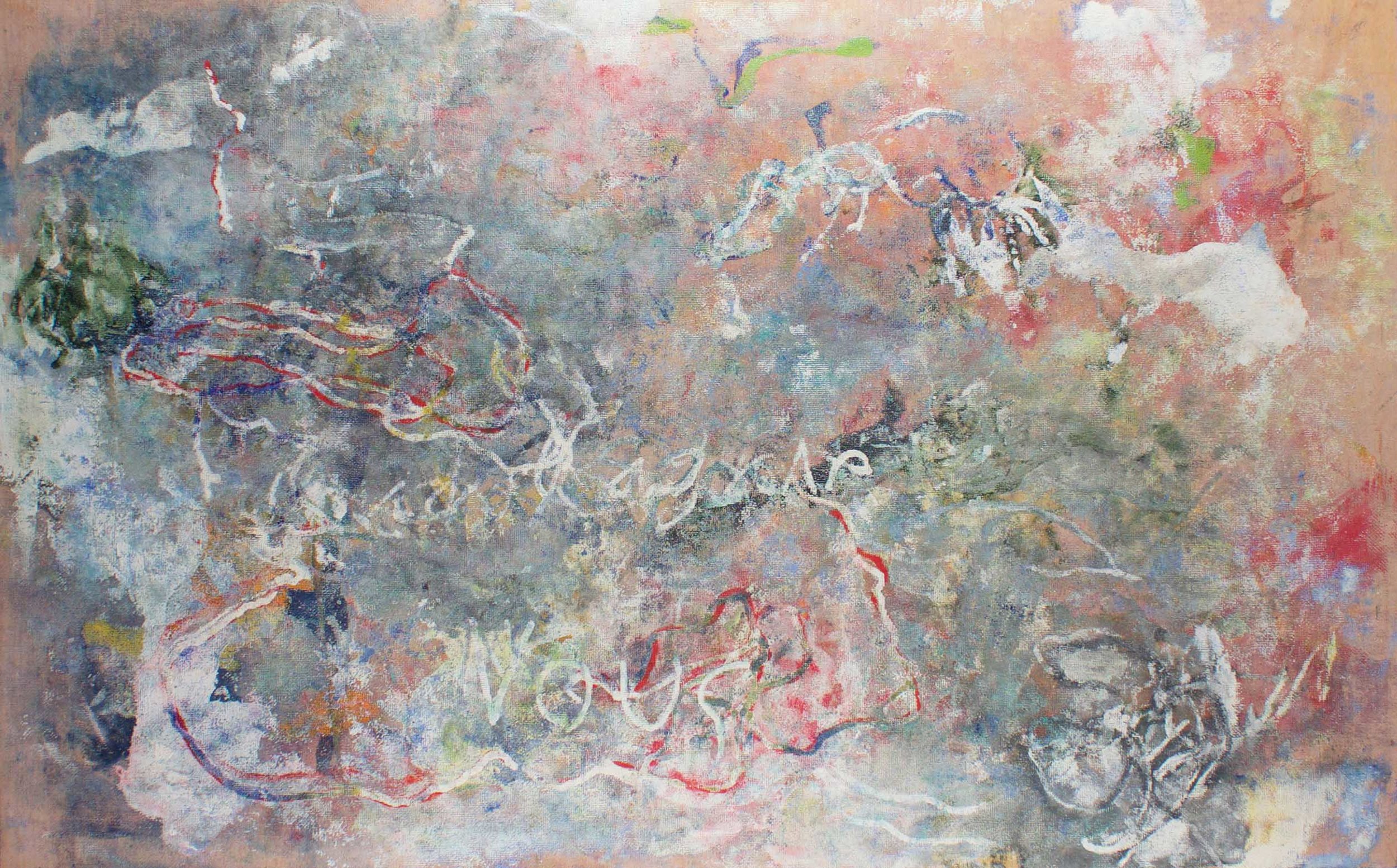    Anaxagoras , 2015   Oil on panel  30 x 48 inches 