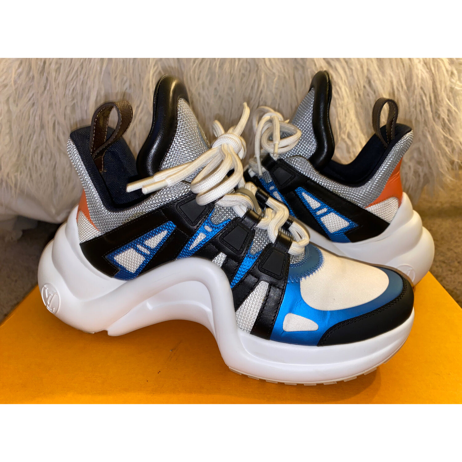 Louis Vuitton, Shoes, Louis Vuitton Archlight Sneakers Blue 85