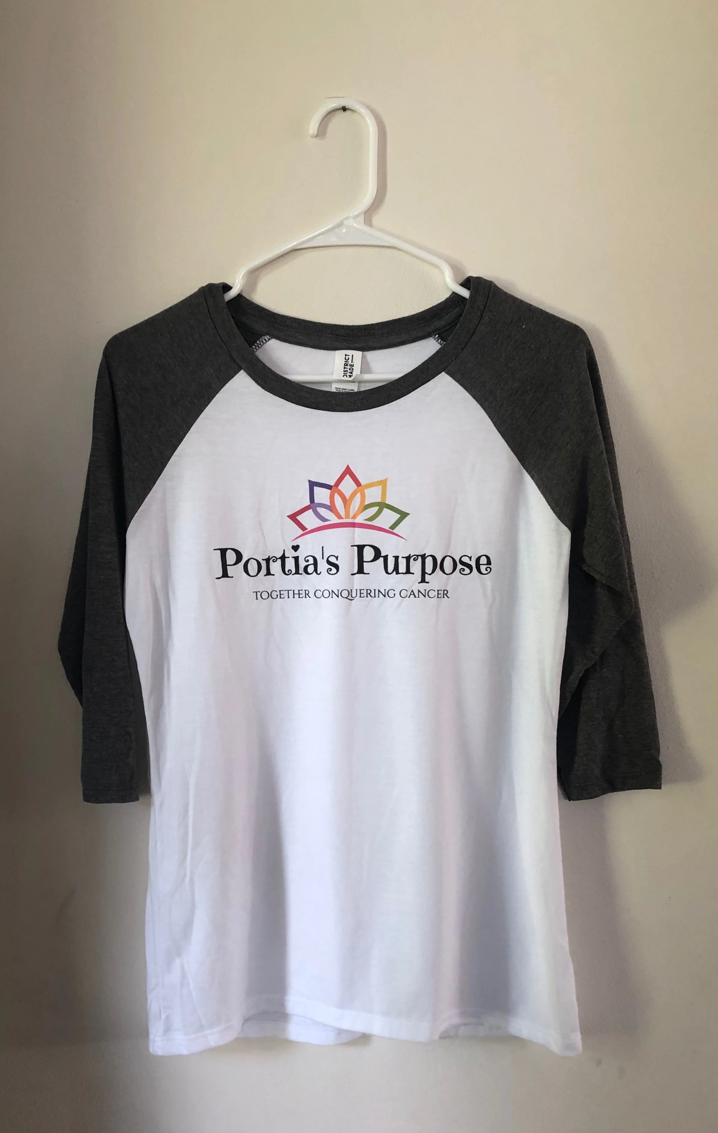 Portia's Purpose Raglan Tee-Shirt