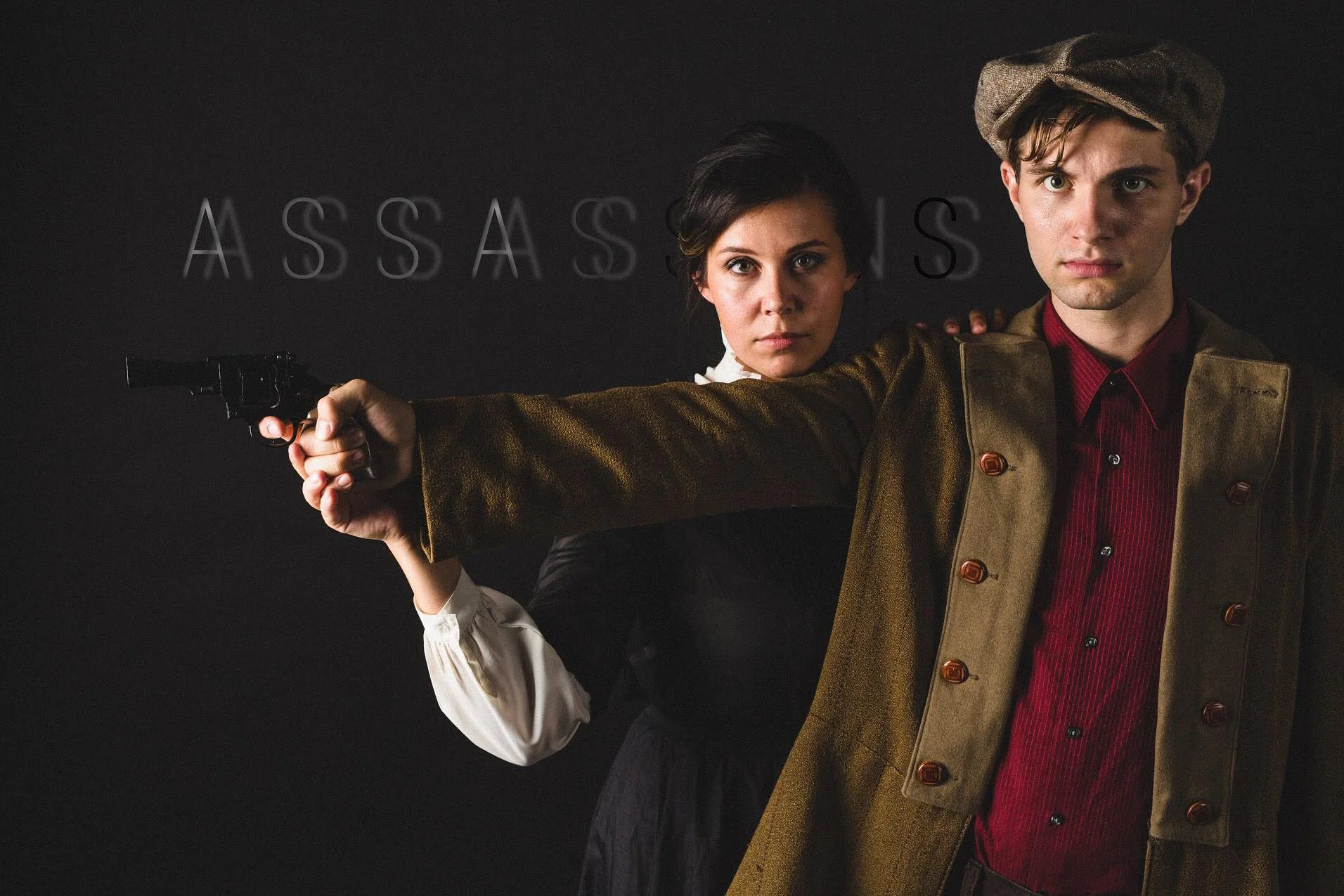 Assassins - Loose Ends Theatre. Featuring Larissa Poho, Rory Turner * Ryan Parker Photography