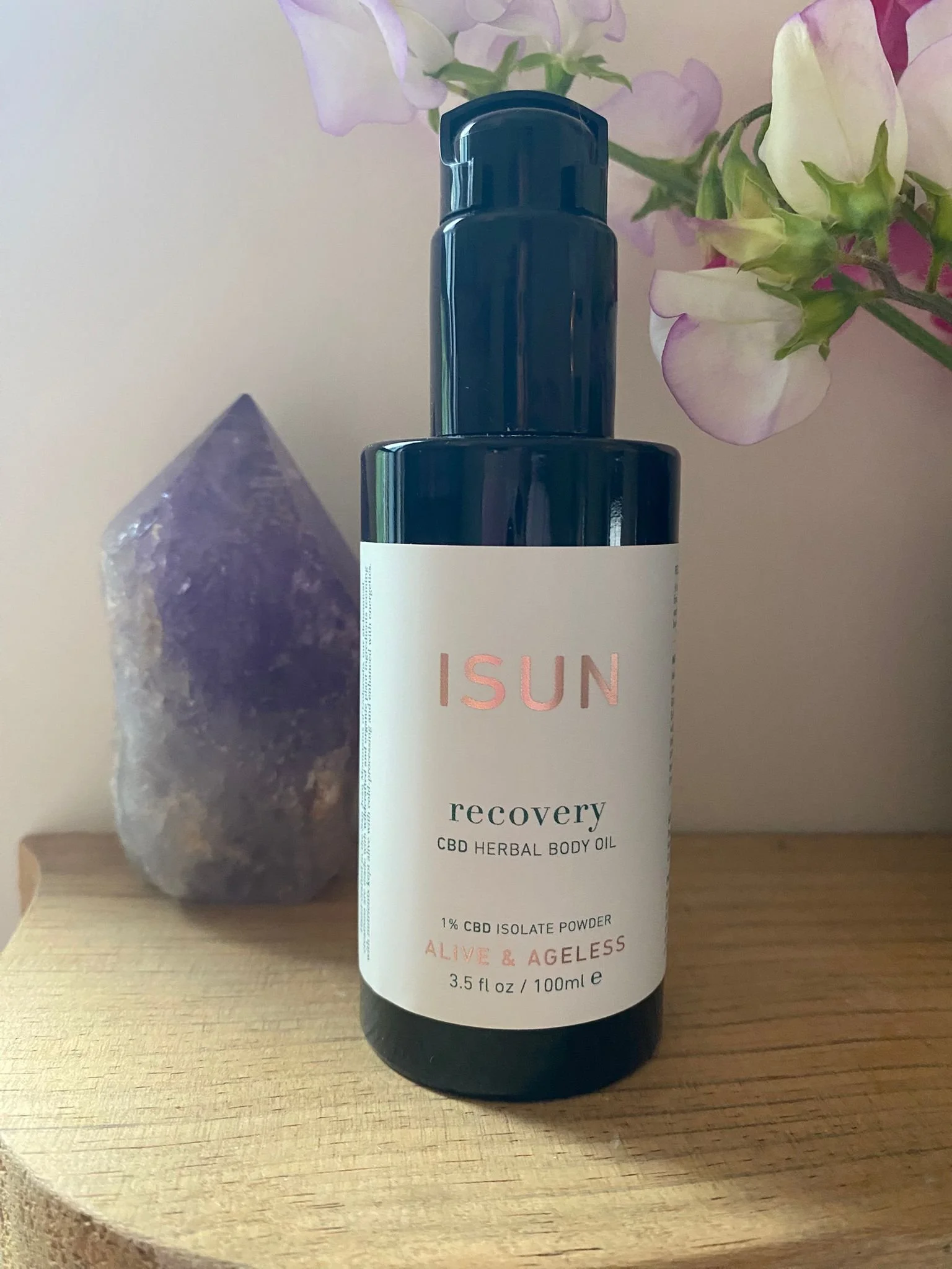 ISUN RECOVERY CBD HERBAL BODY OIL (100ml)
