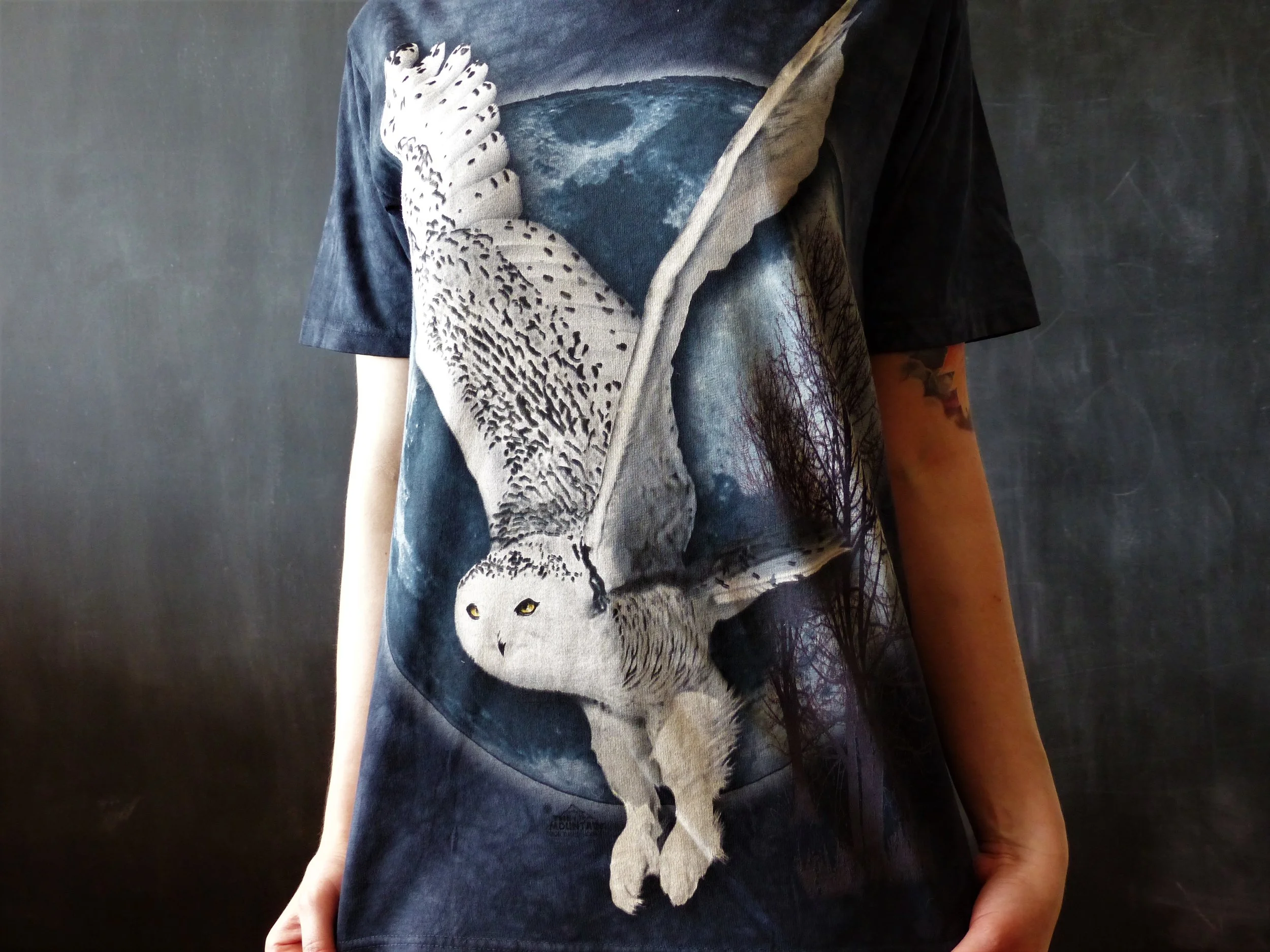 'Snowy Owl Moon' T-Shirt from The Mountain