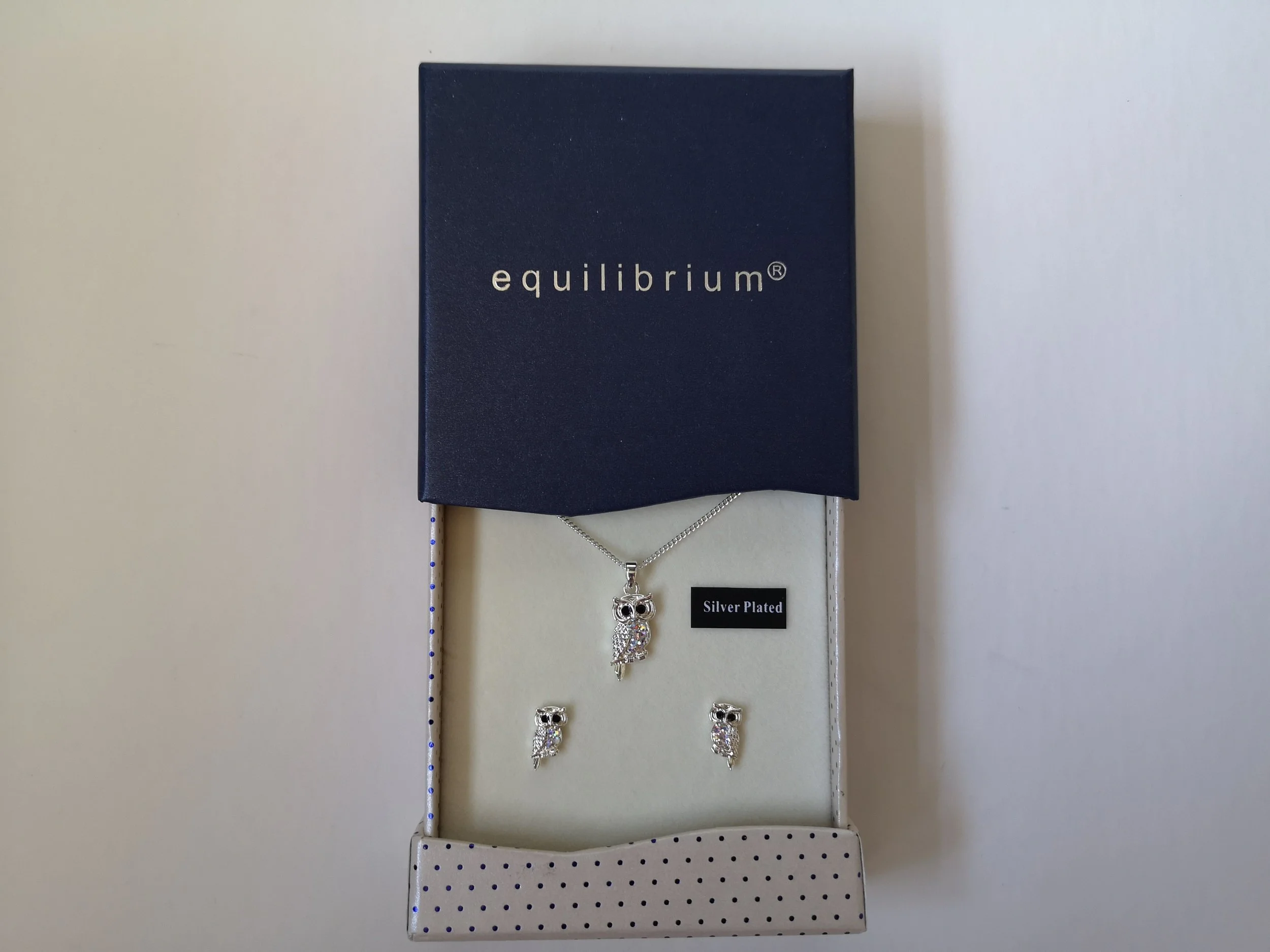 Equilibrium 'Sparkle' Earring and Necklace Set
