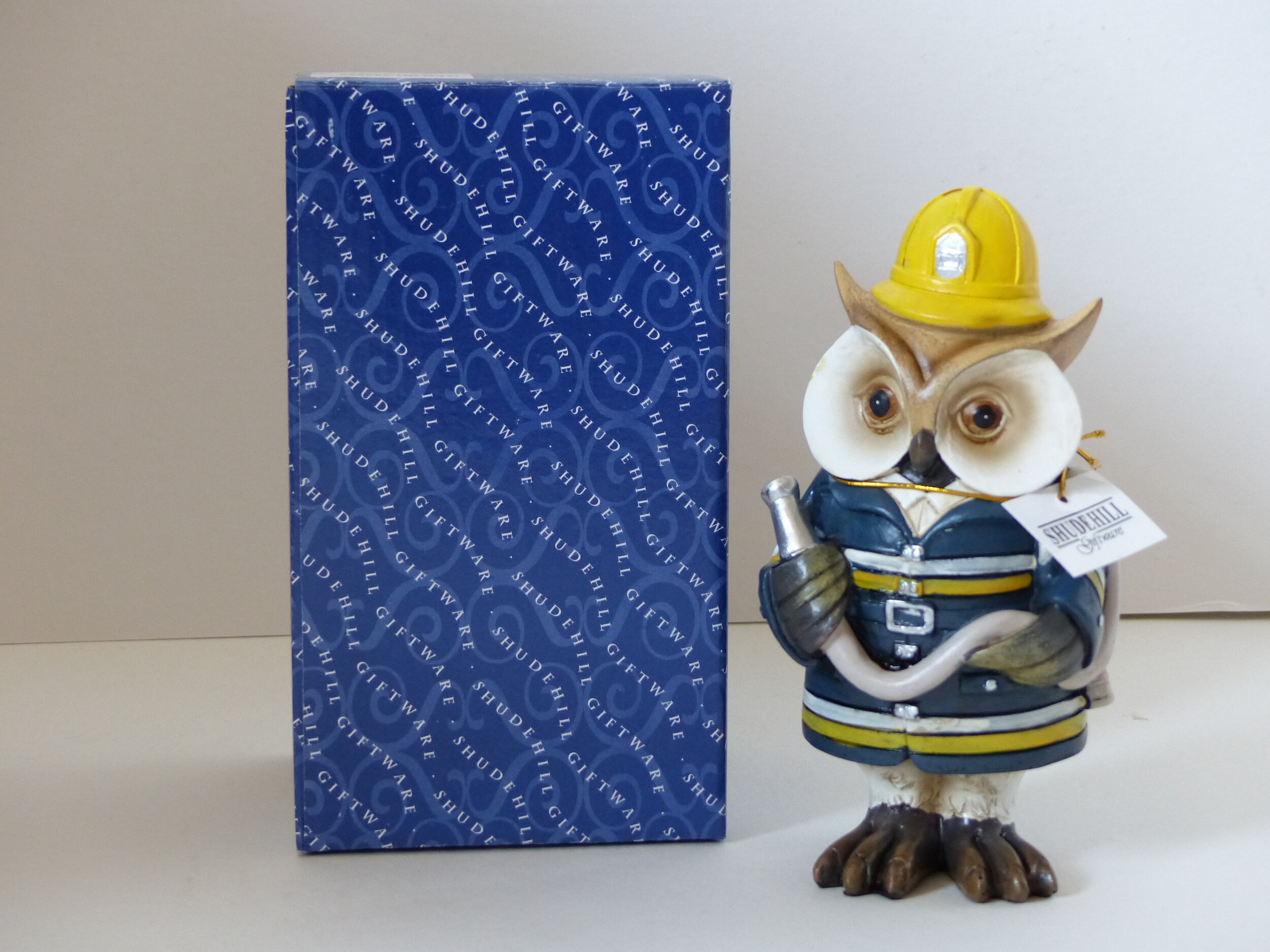 Shudehill Giftware Working Owl Golfer Ornament Figurine JD295682 