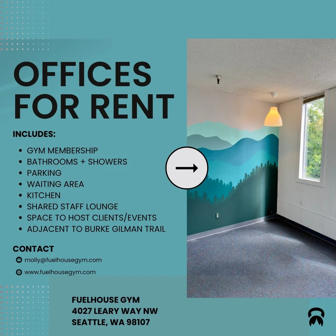 Offices for Rent at FUELhouse Gym