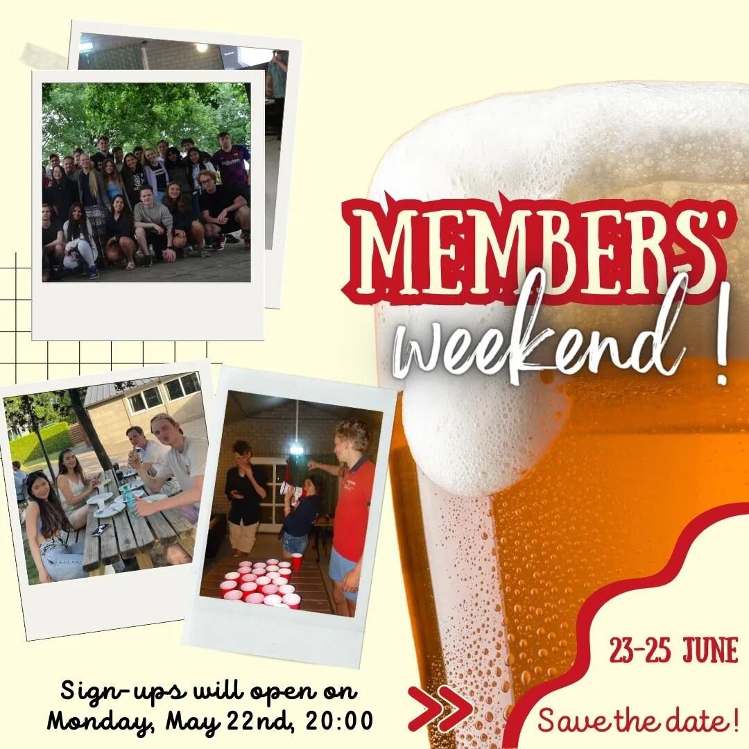 Mark your calendars for our Members' Weekend, which will take place from the 23rd to 25th of June! The countdown begins to an unforgettable experience you won't want to miss! 💥 

Embark on a thrilling journey alongside your fellow econometricians as