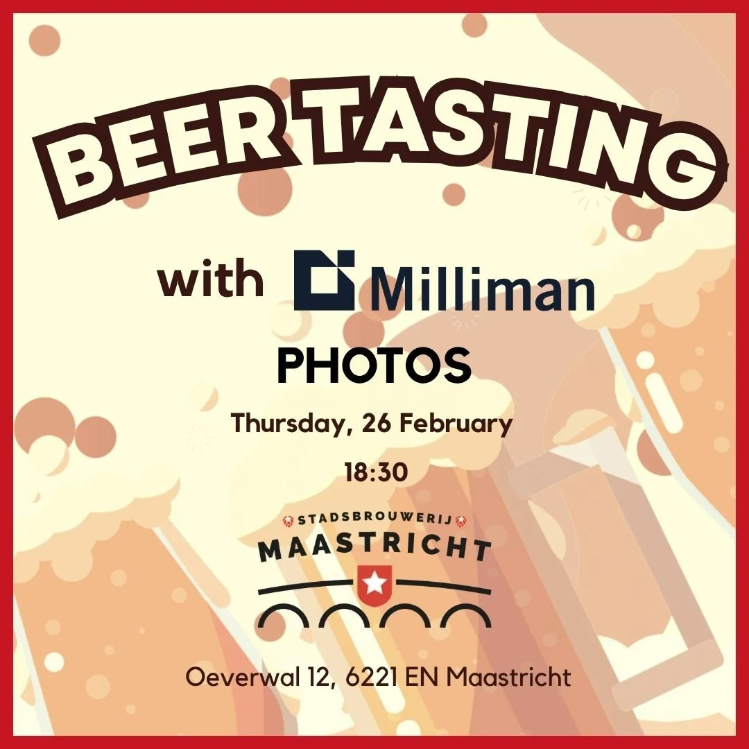 Beer tasting with the Milliman crew ✨🍺

Feb 26 was everything a team event should be, good beers, great people, and those conversations that somehow go from work stuff to life stuff without missing a beat.

We sampled some seriously good brews, foun