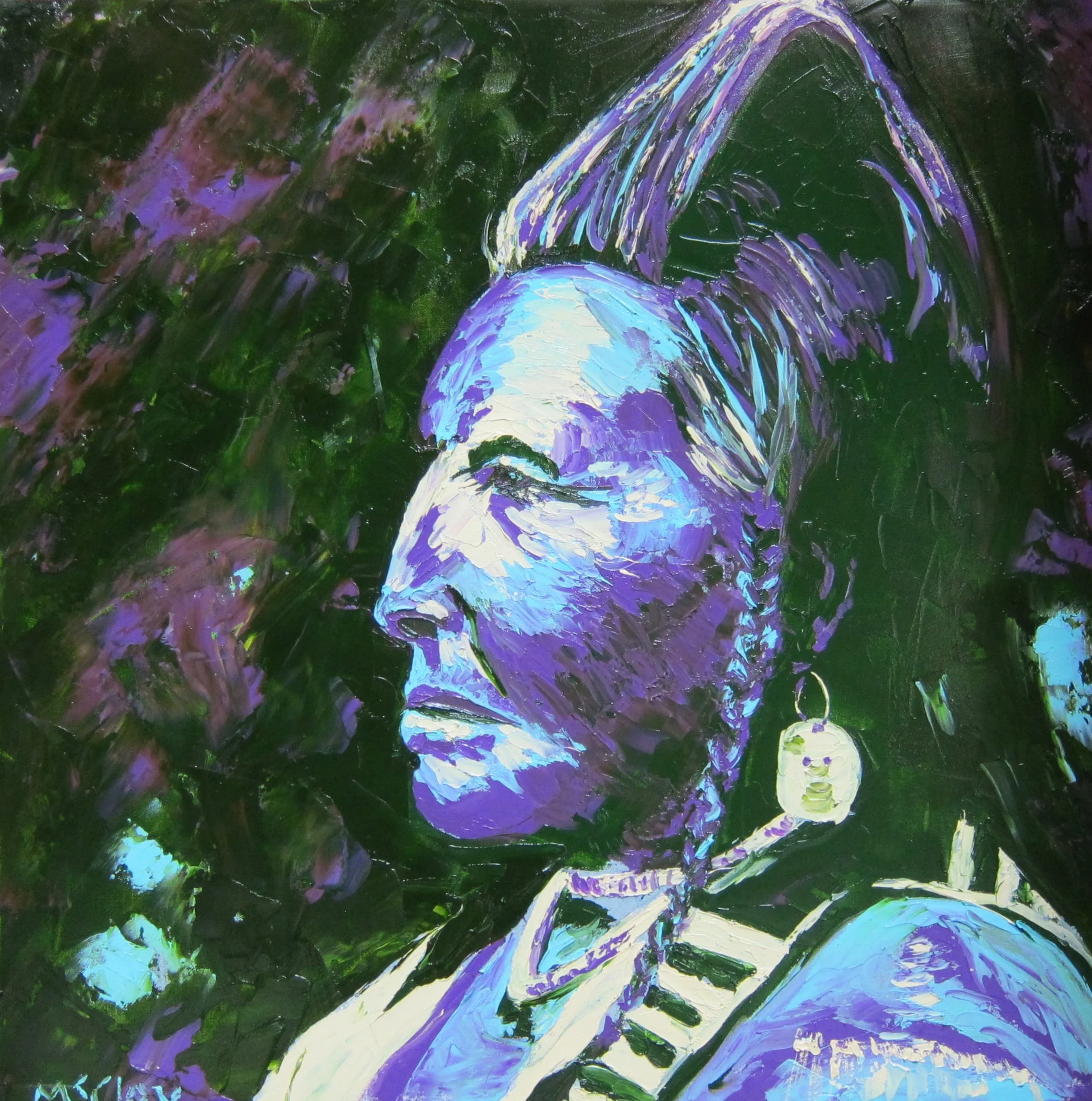 BRAVE 30” x 30” - AVAILABLE