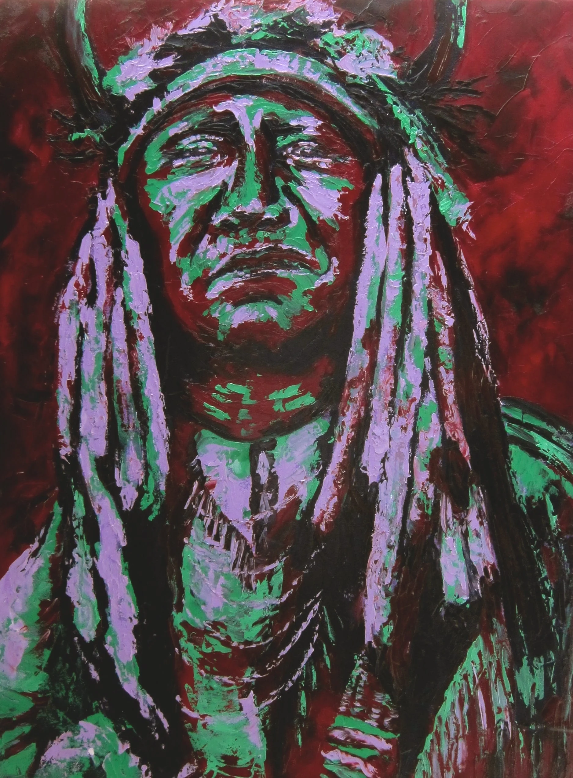 TWO MOONS 30” x 40” - AVAILABLE