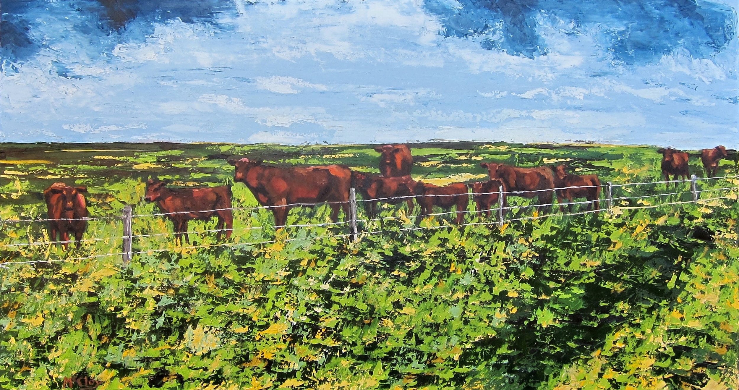 SRRING.PASTURE 36” X 72” - AVAILABLE