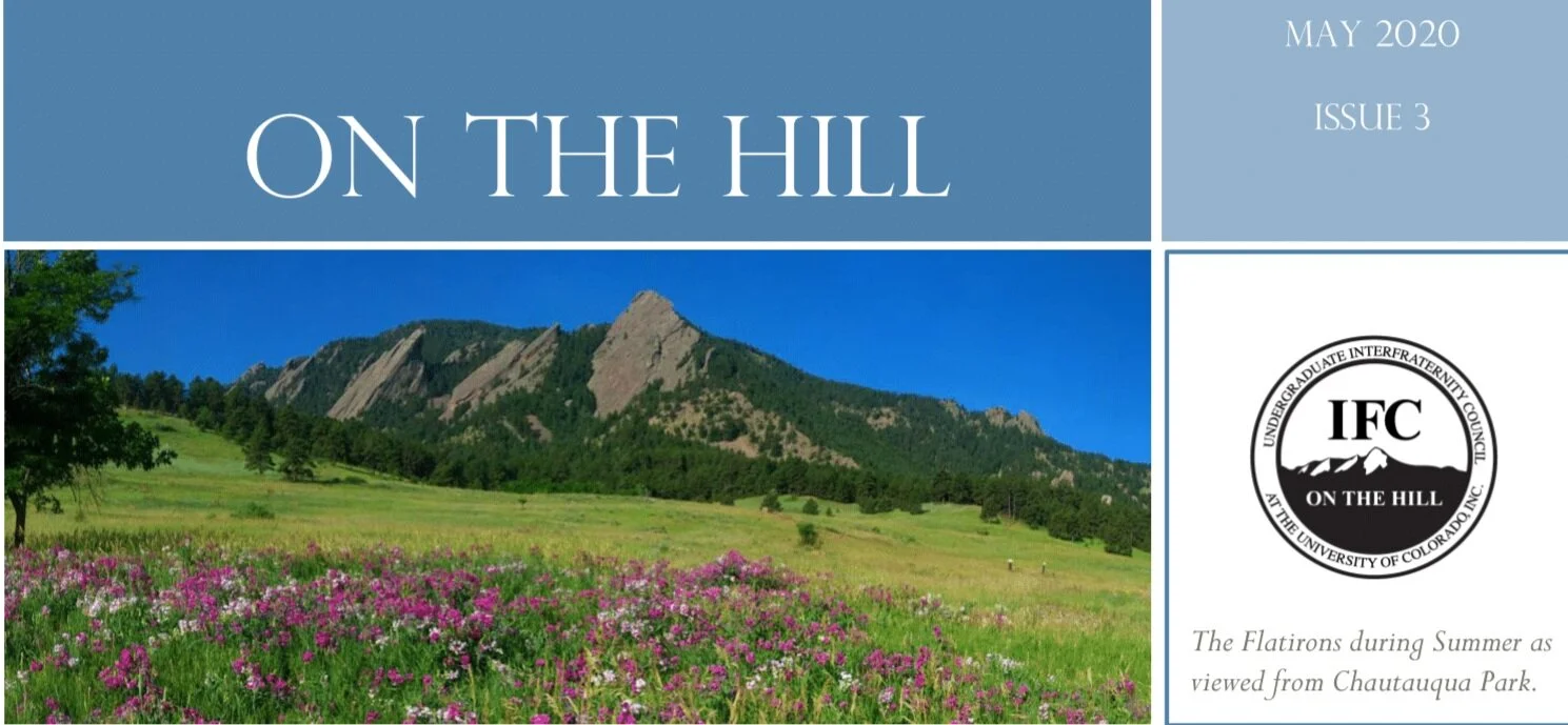 IFC On The Hill Newsletter May 2020