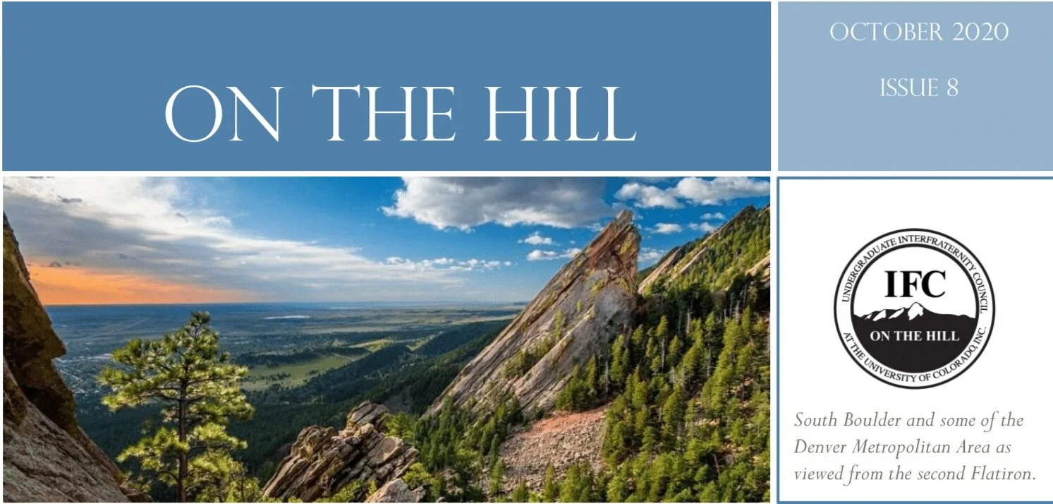 IFC On The Hill Newsletter October 2020