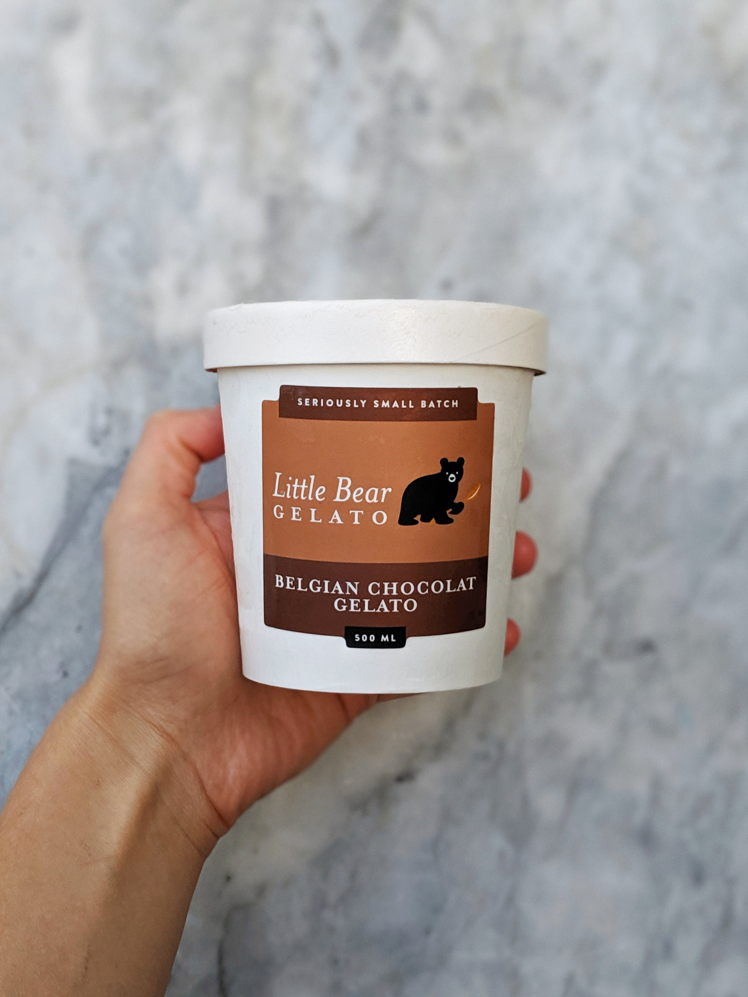 belgian chocolate — Little Bear Gelato