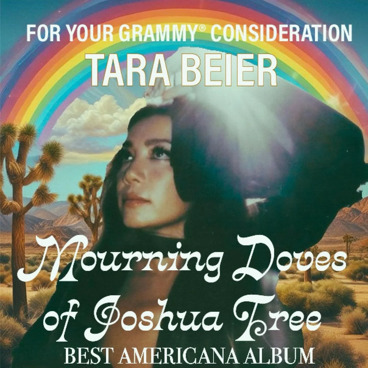 🌵✨&rdquo; For your GRAMMY&reg; consideration
Mourning Doves of Joshua Tree by @tarabeier 
Best Americana Album. 🎶 
Written in the desert &mdash; about healing, freedom, and transformation 🧡 Thank you to @americanahighways @americana_uk_ @atwoodmag