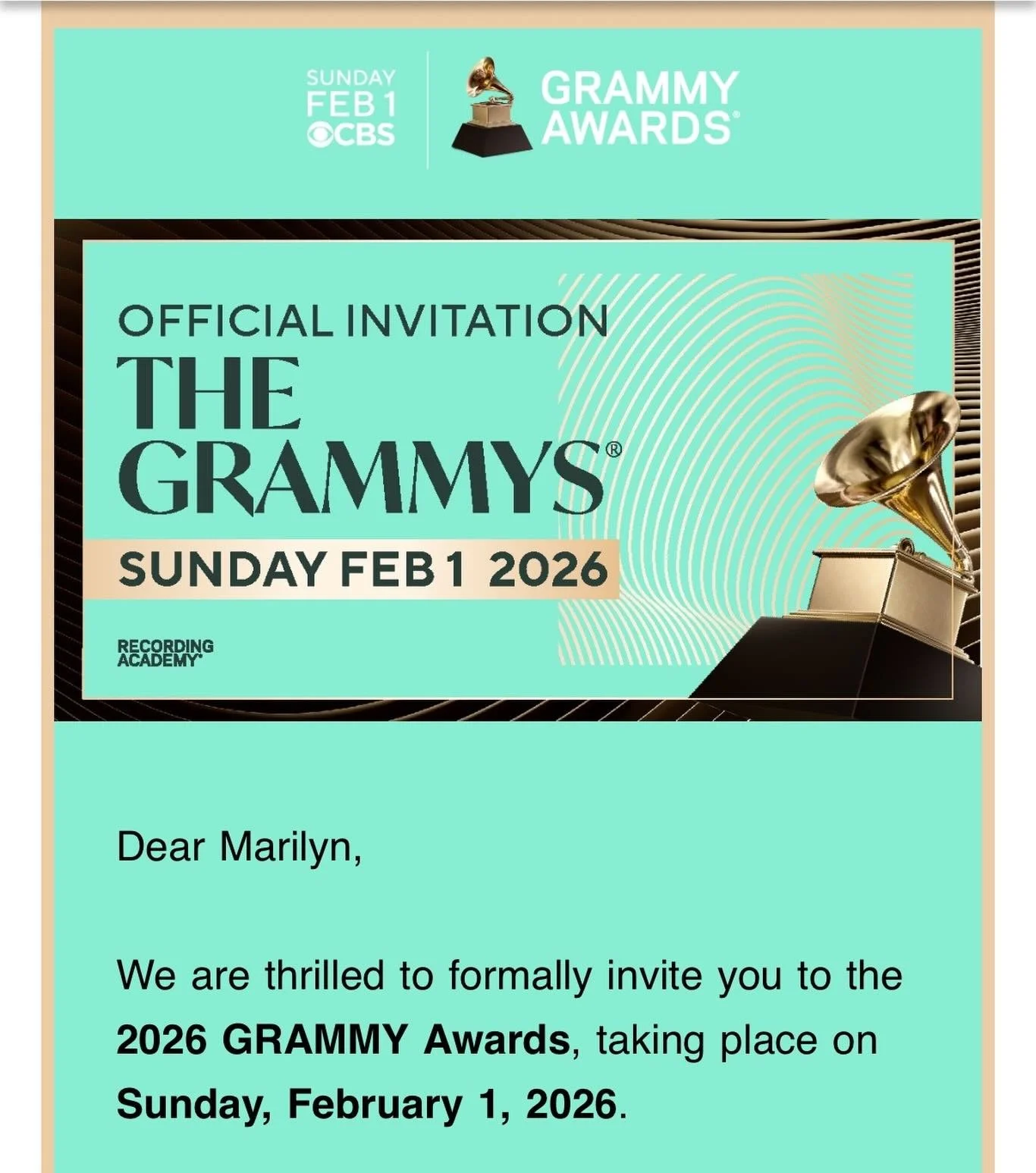 I&rsquo;m thrilled to be working at the GRAMMY&reg;&rsquo;s again this year! It&rsquo;s a pleasure to be representing @kcopelymusic &amp; the Kuruvinda project &diams;️ Hope to see you there 🤍