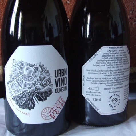 Brendan from @urbnvino crafts small quantities of handmade wines in his city winery, from grapes grown in Central Otago. This new Reserve Single Vineyard Pinot Noir had only 85 cases produced, all basket-pressed and barrel matured in Dunedin. A very 