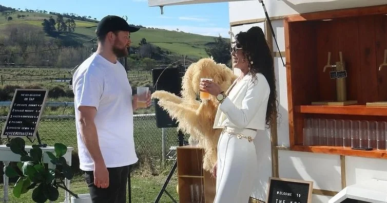 Hailing from Macandrew Bay, @thekegcollective is a custom-built mobile tap trailer housed in a restored horse float and designed to bring effortless style to weddings, celebrations and corporate events across Otago.

With up to six self-pour taps and