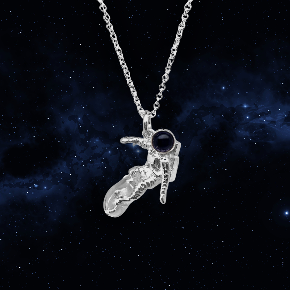 Henderson Jewellery: Surfing Spaceman Pendant