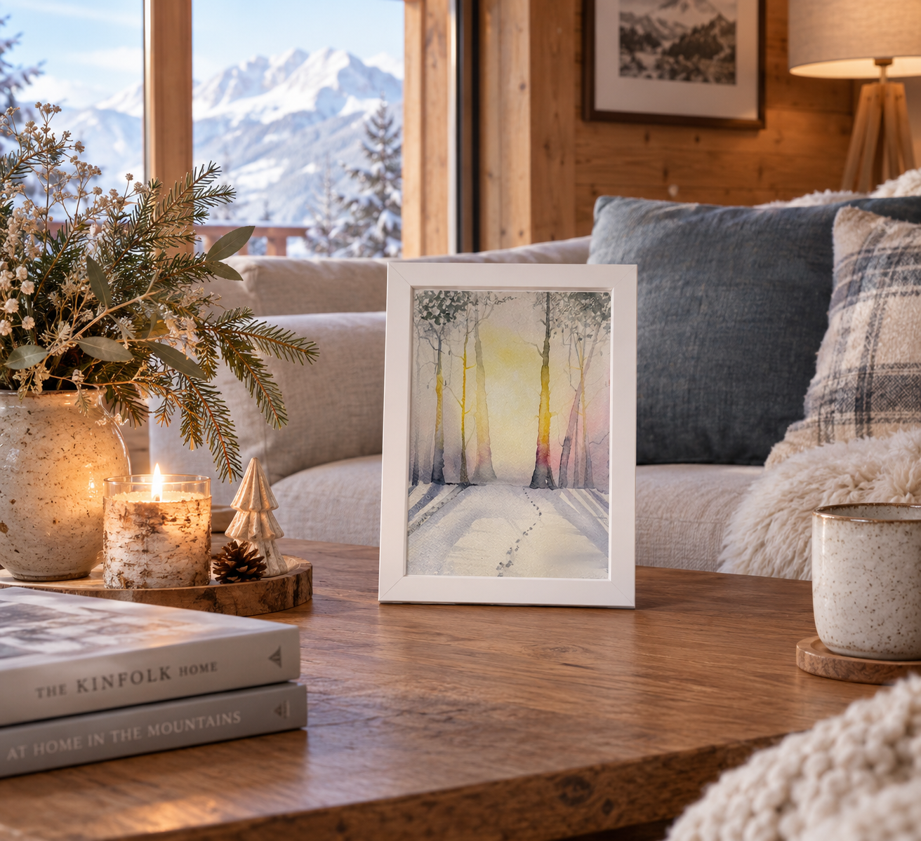 Pathway Original - 22cm x 32cm framed