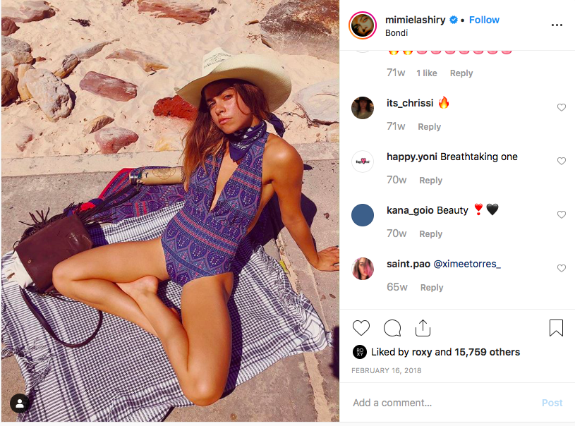 ROXY x Mimi Elashiry Influencer Collab