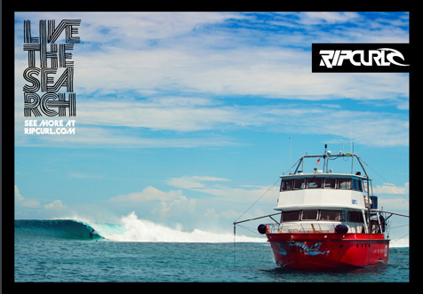 Rip Curl Tip To Tip Boat Trip Campaign