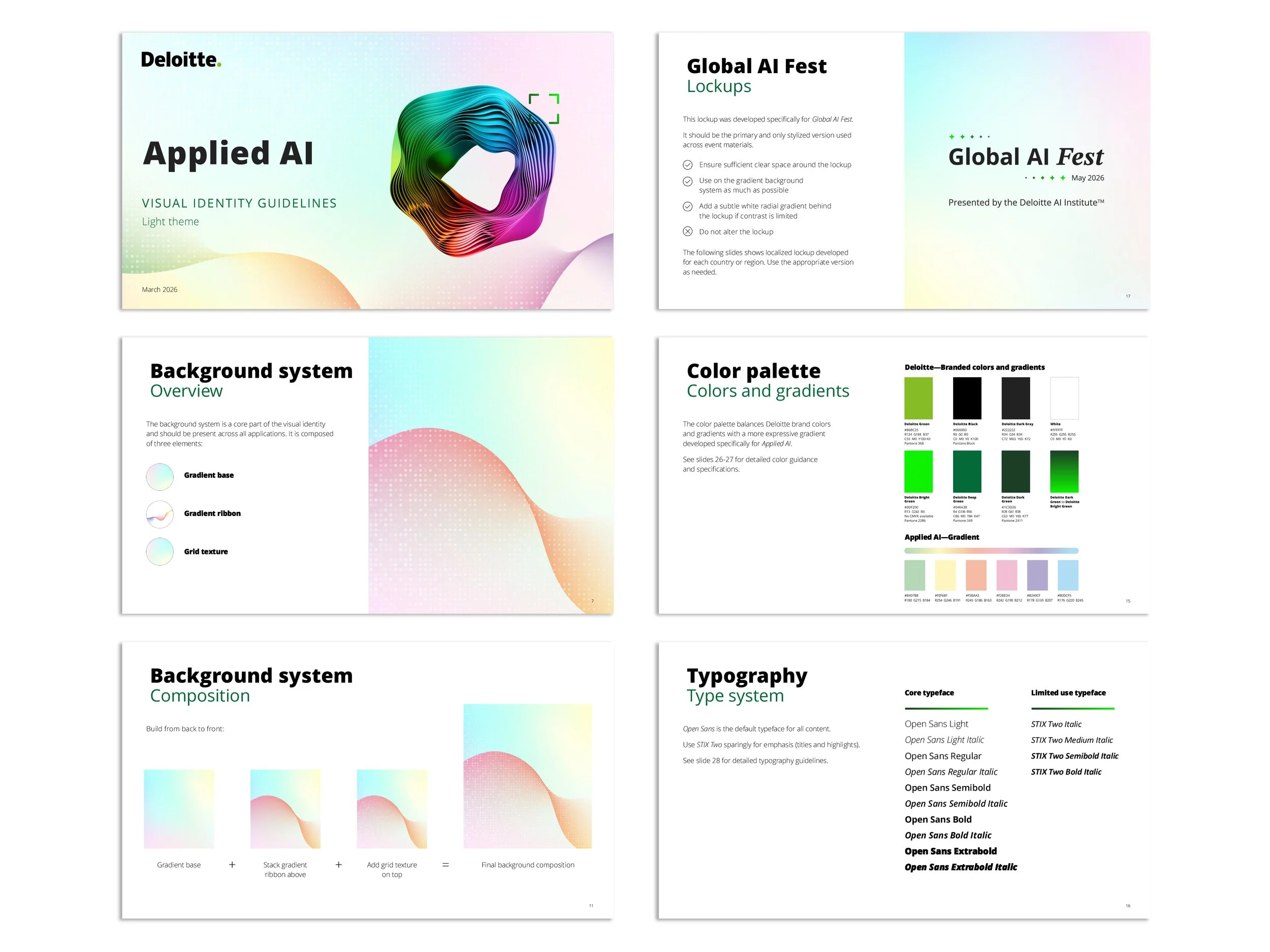 SELECTED BRAND GUIDELINE PAGES