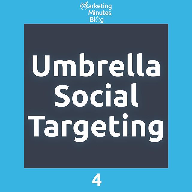 &ldquo;The beauty of an umbrella paid social strategy is that your insights are backed by quantitative data. It&rsquo;s easy to argue against opinion or semantics. It is very very difficult to argue against correlations in data&rdquo; 
This blog post