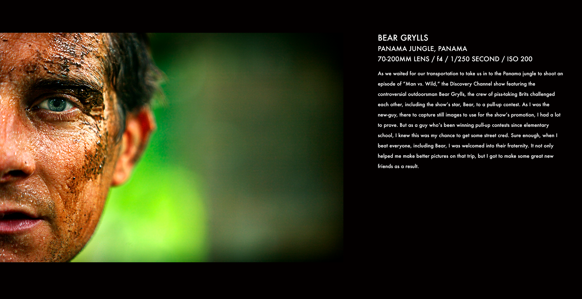  bear grylls, adventure, panama, man versus wild, man vs. wild, discovery channel, action sports, stories behind the images, corey rich 