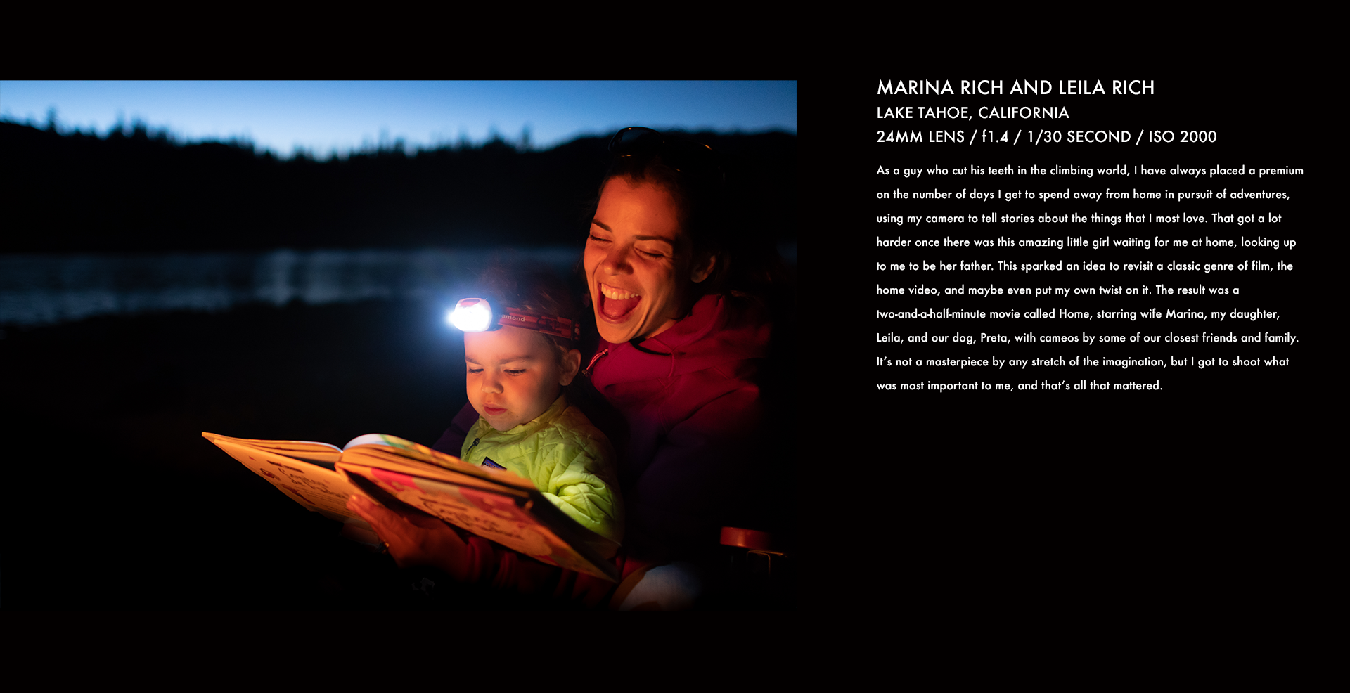  leila rich, marina rich, corey rich, nikon, stories behind the images, book, photo 