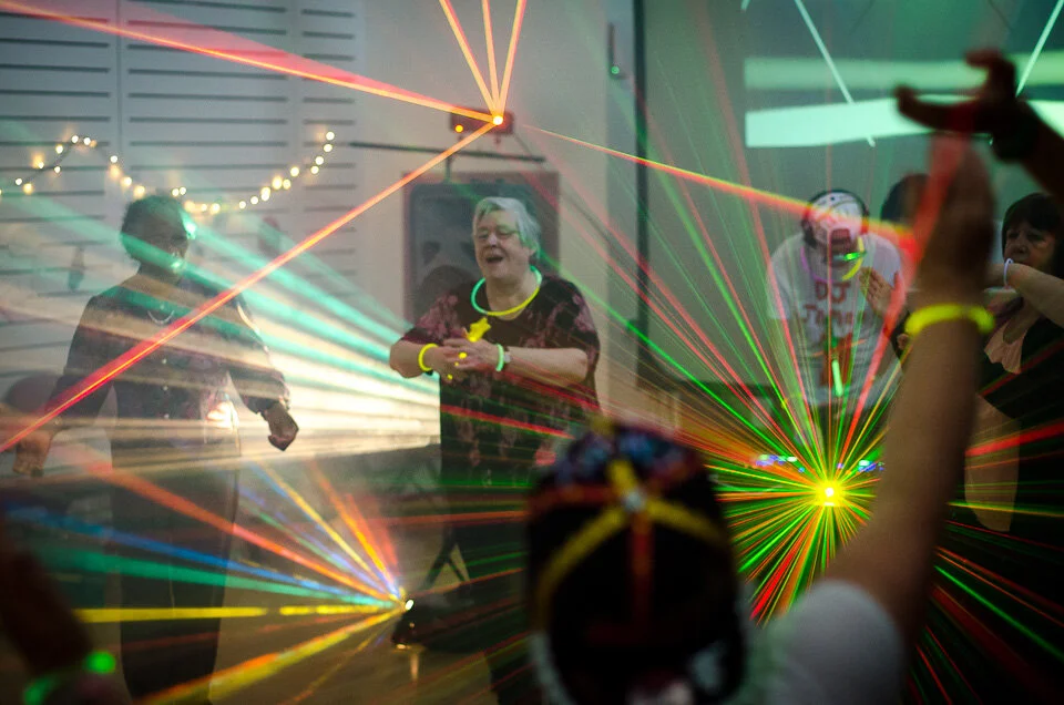 Burl & Purl - seniors' DJ workshops by Luminate