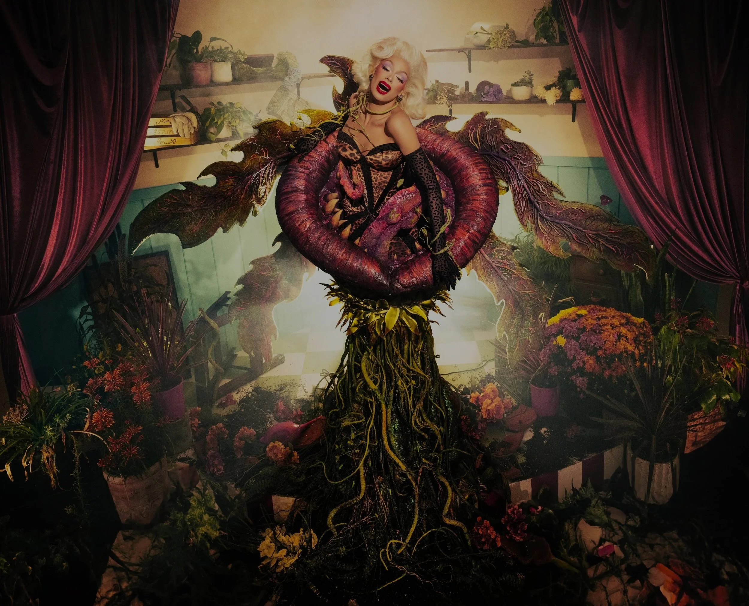 Valentina Little Shop of Horrors Photoshoot Full View.jpg