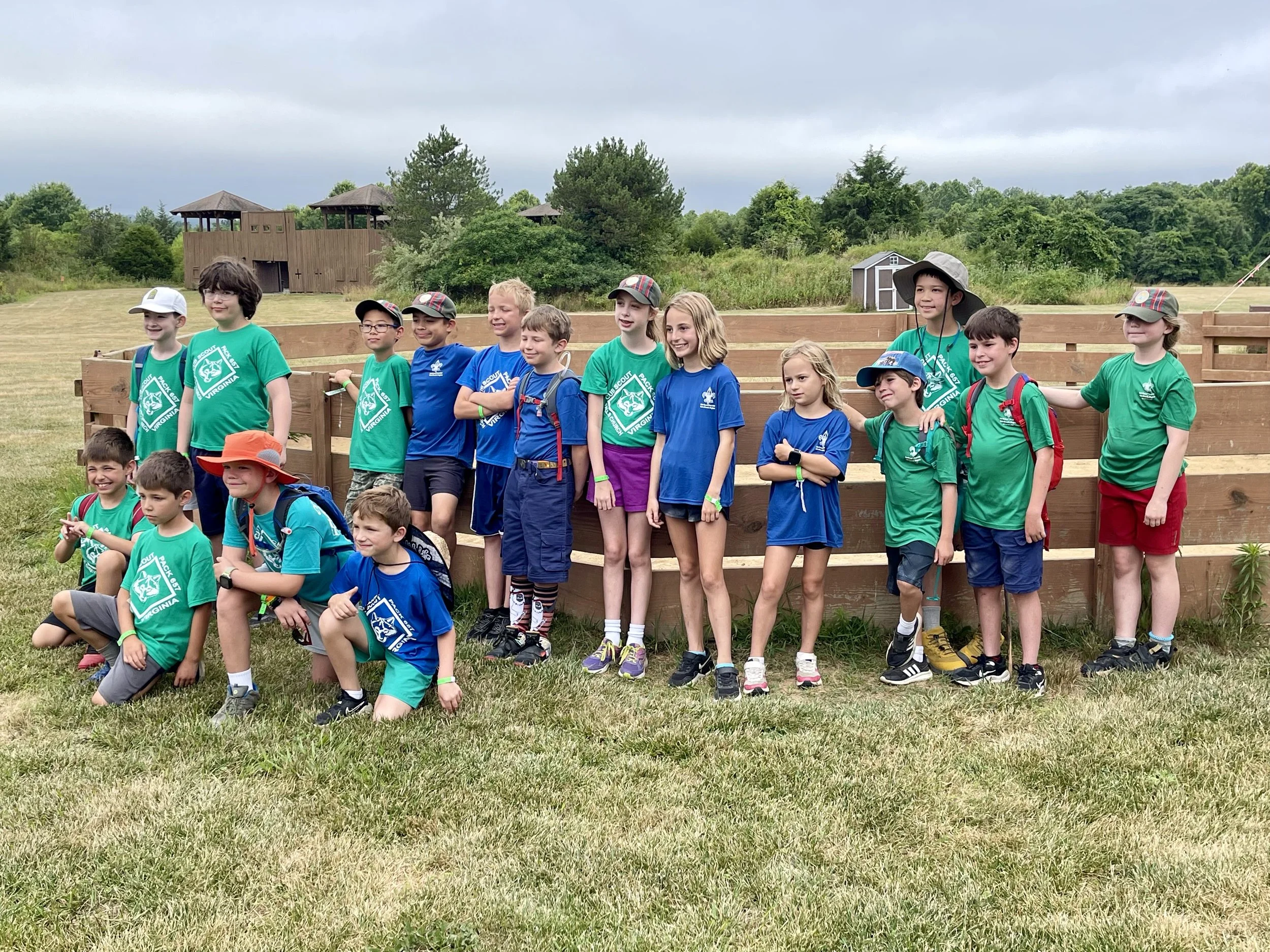 Scouts at Camp
