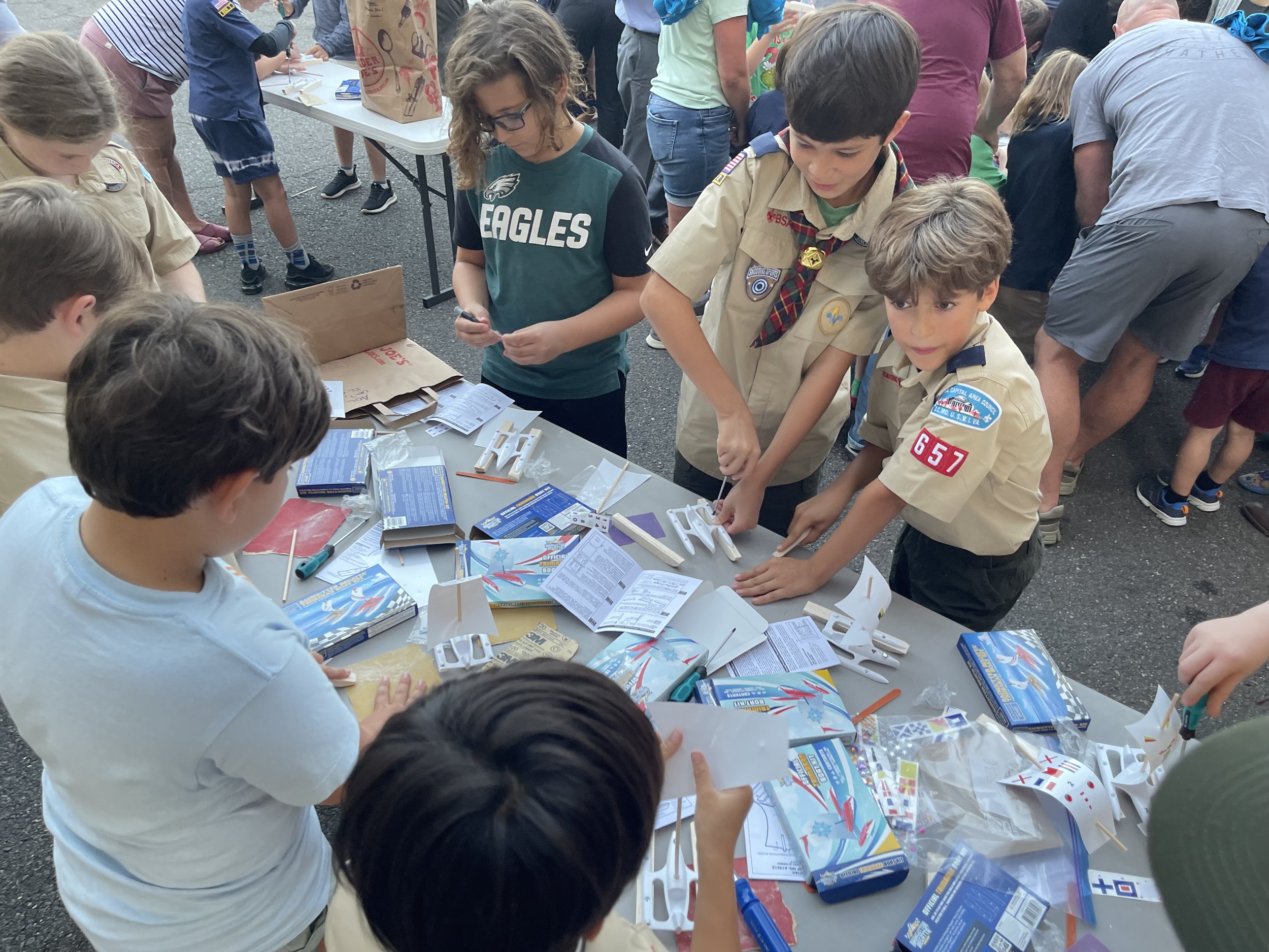 Raingutter Regatta boat build