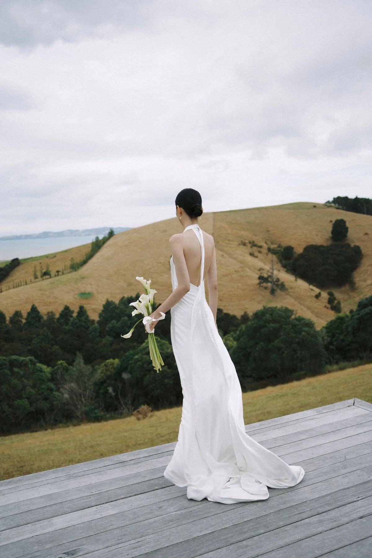 White Calla Lily Bridal Bouquet