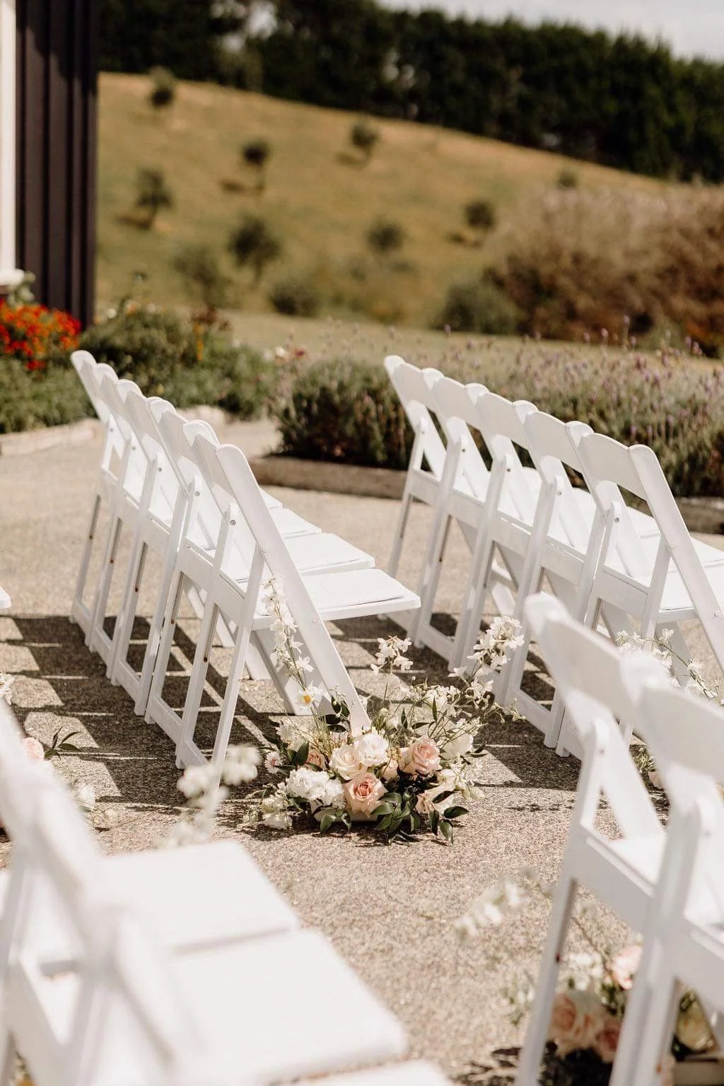 Wedding Aisle Flowers