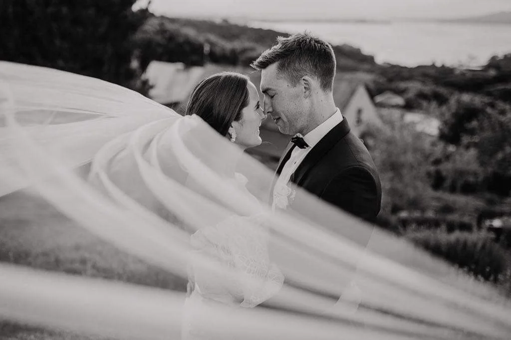 Romantic Couple Portraits at Mudbrick