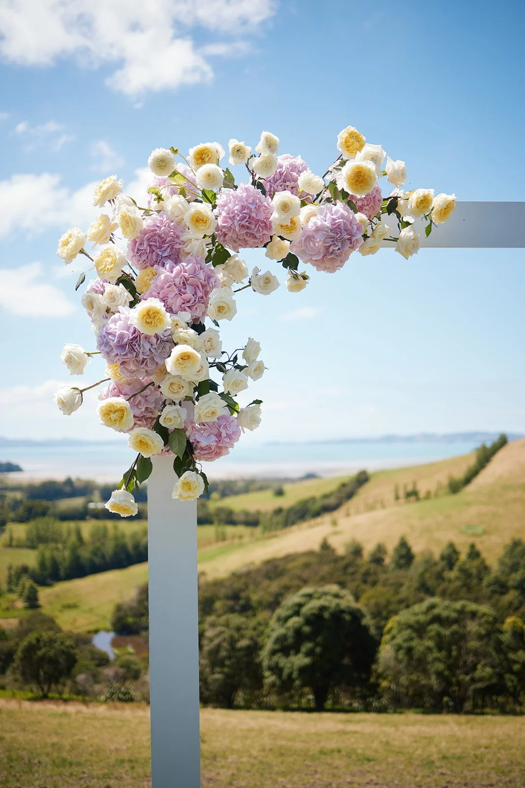 Floral installation detail