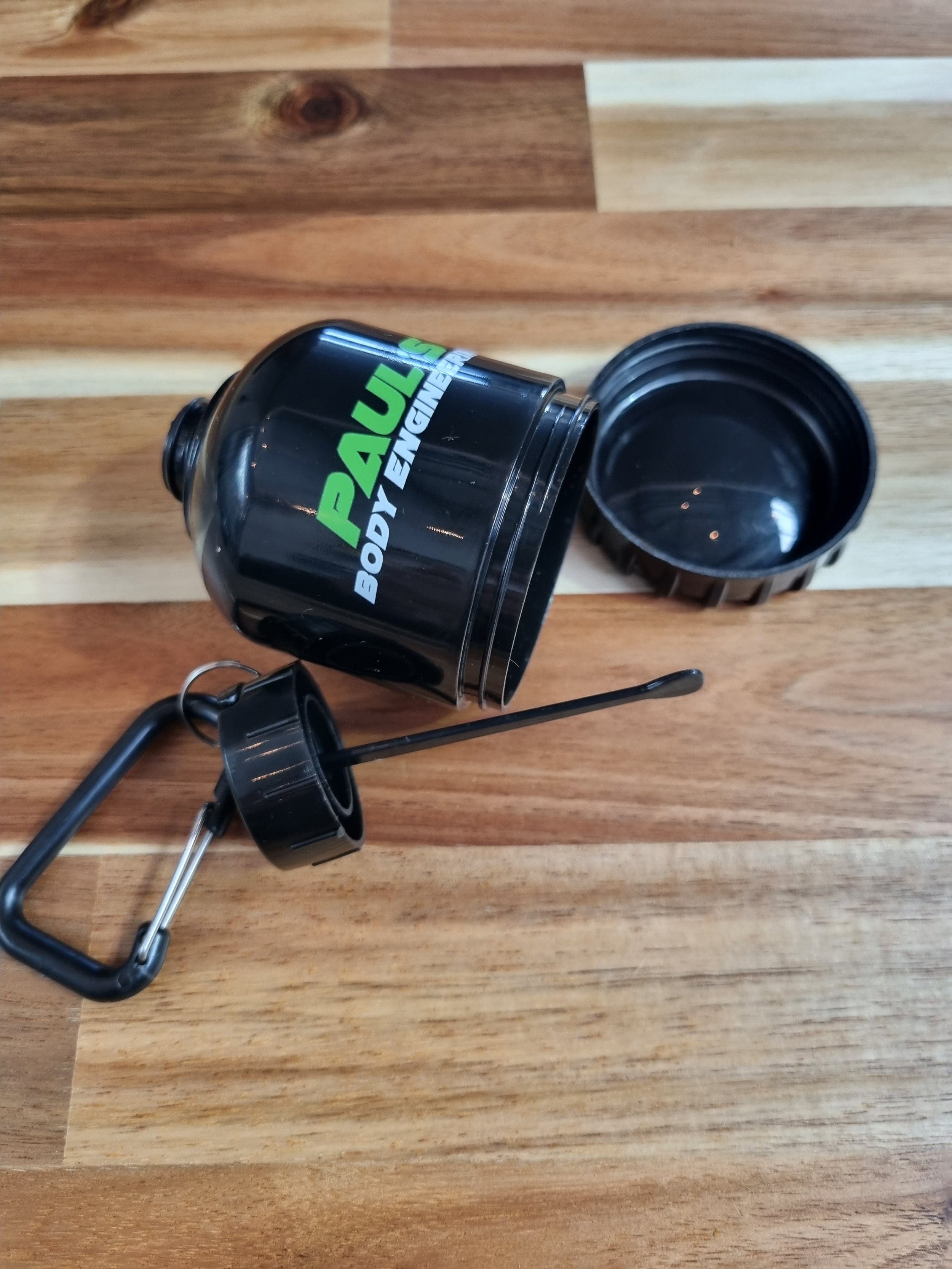 Protein/Pre Workout Key Chain Filter — Paul's Body Engineering