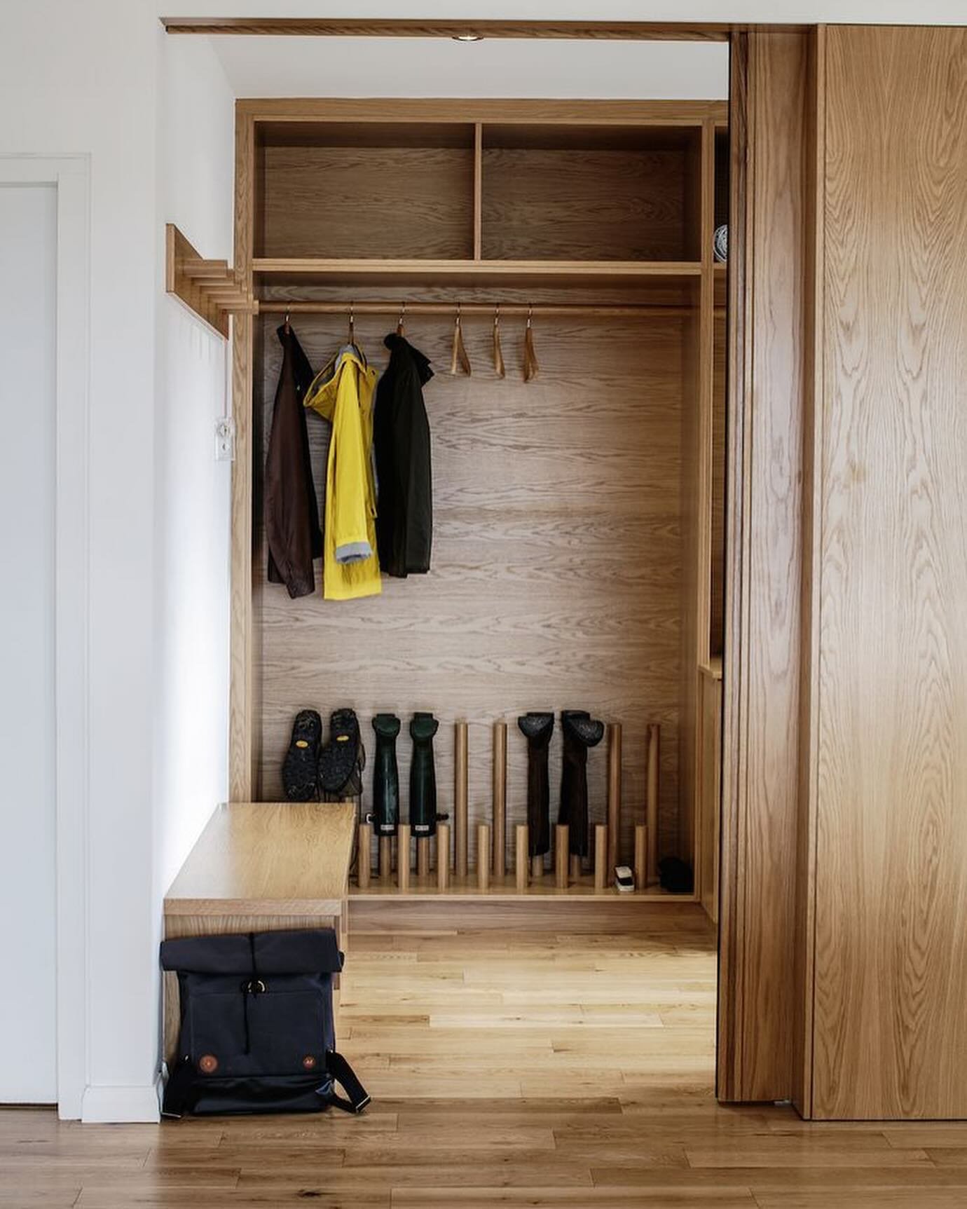 Mud room musings... 
Breac House, unknown source, Wanaka Crib &amp; Empire House.