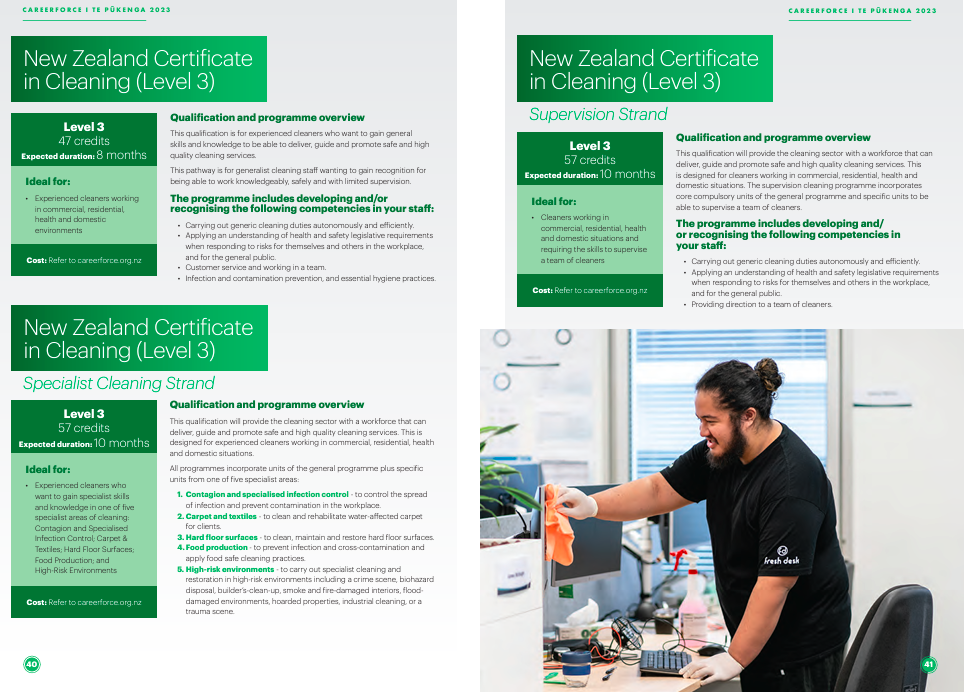 Keen to get your Cleaning Skills Recognised? — Fresh Desk Commercial ...