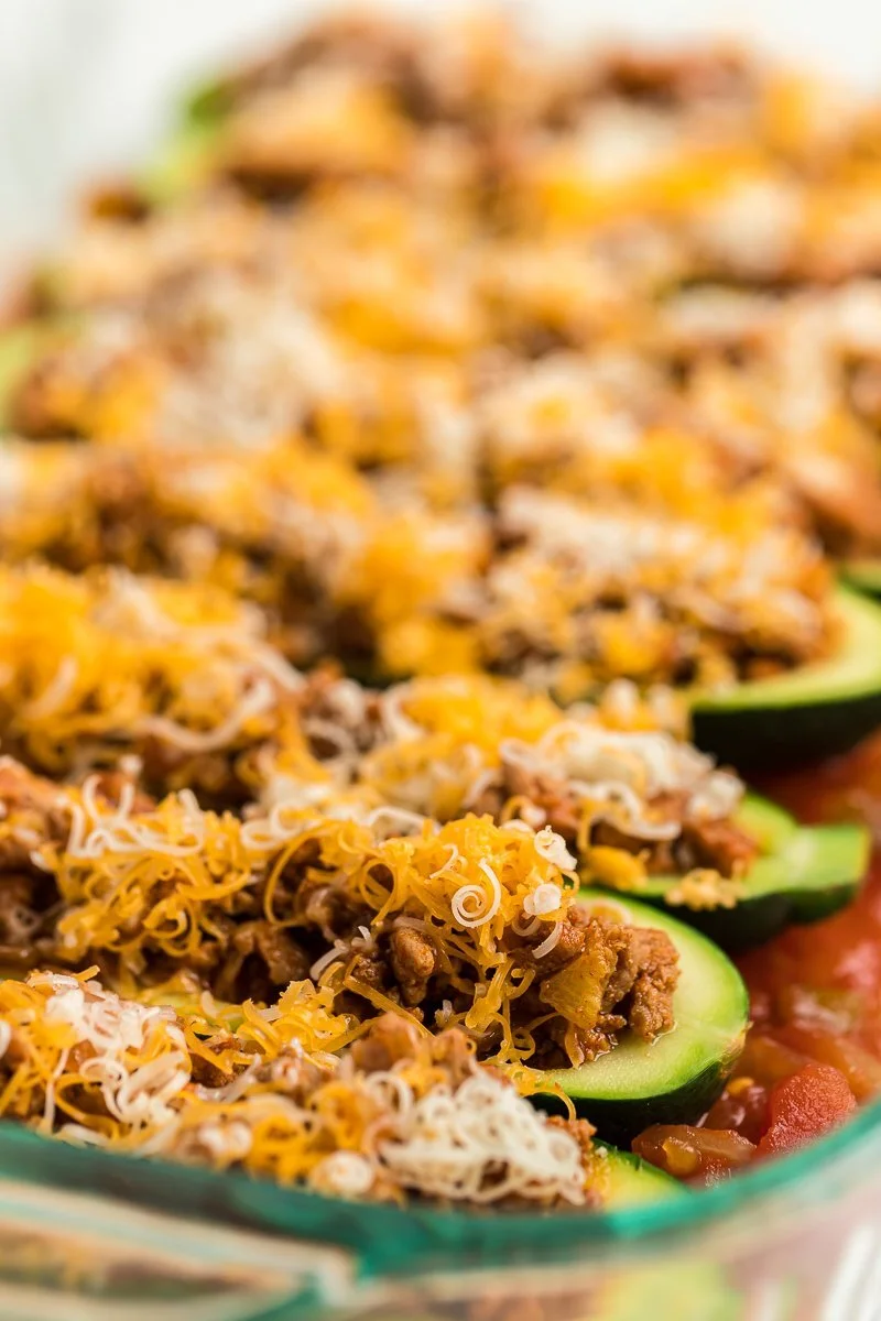 Zucchini Turkey Boats