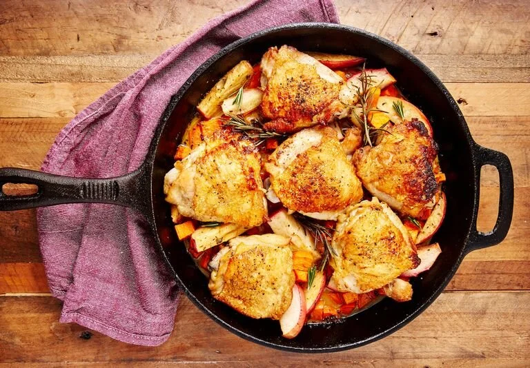 Apple Cider Glazed Chicken