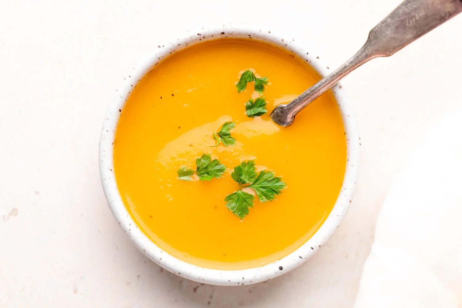 Simple Roasted Butternut Squash Soup