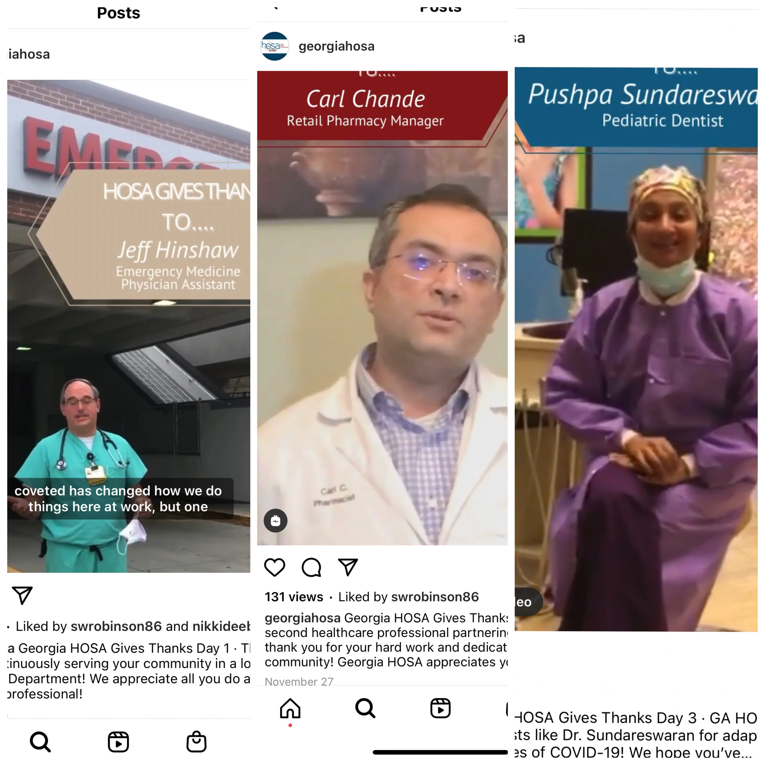 E-Magazine: HOSA Gives Thanks Initiative