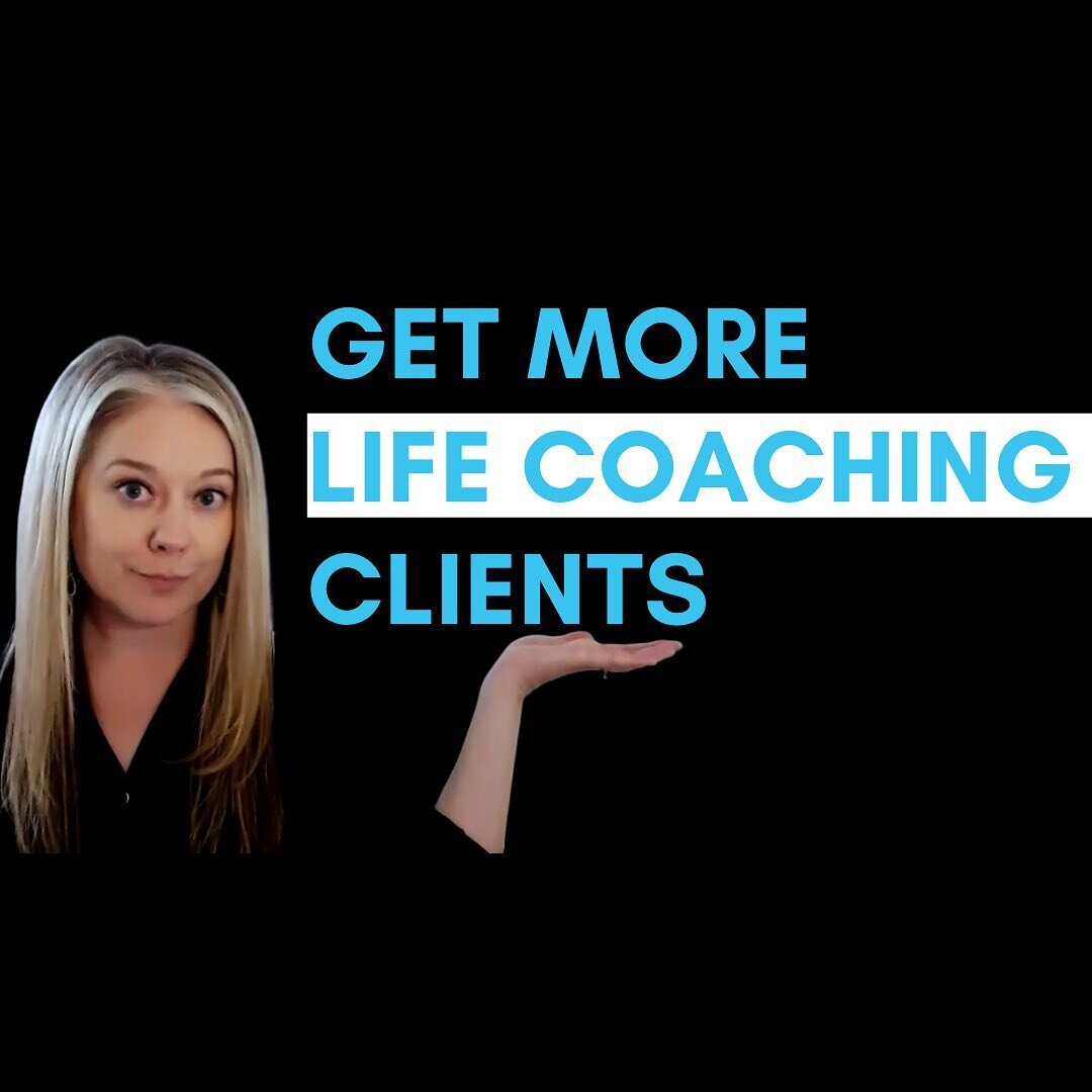 How can you stand out as a life coach to get clients?

Well, friend, today is a BIG today because I'm sharing my answer to this in my very first You Tube video!

My first coaching business failed, but my second business was fully booked within two mo
