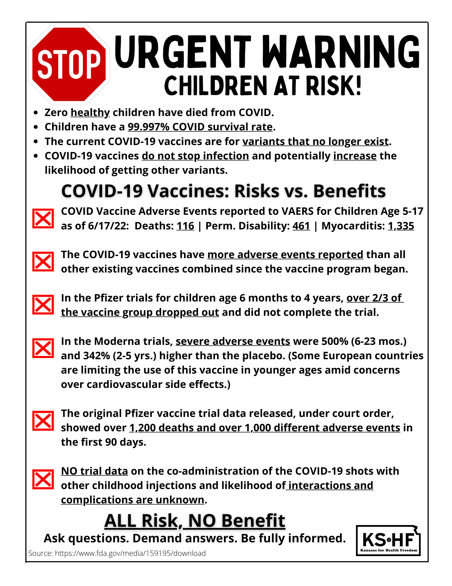 Covid-19 Vaccines for Infants