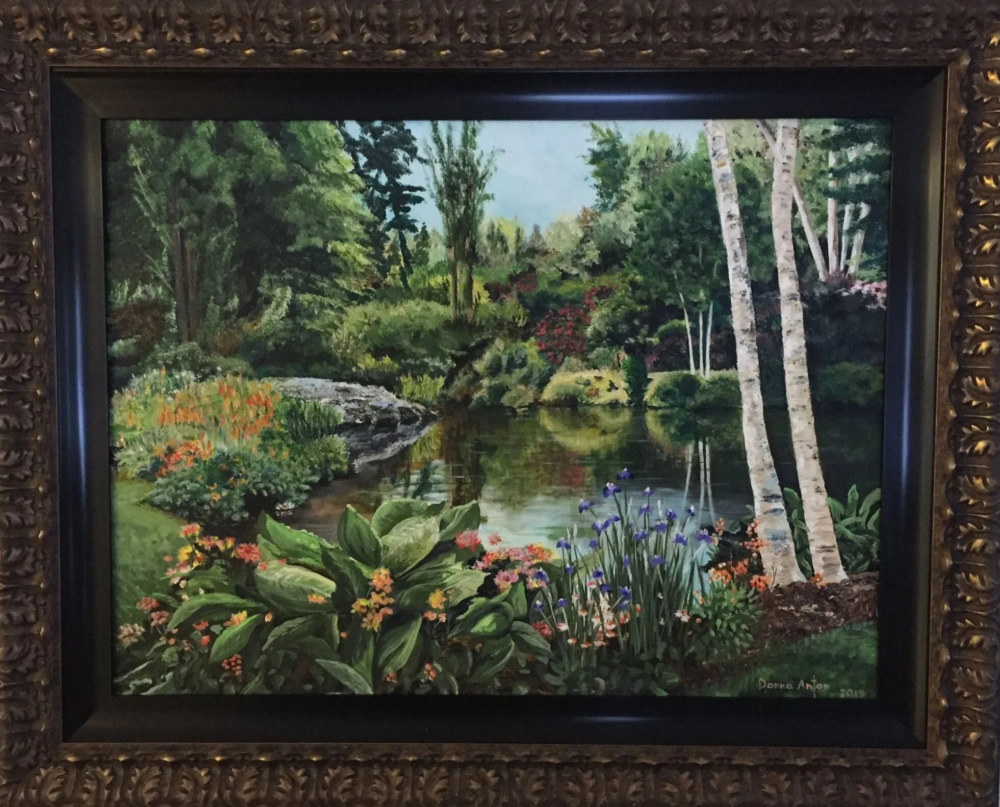 Pond and Garden