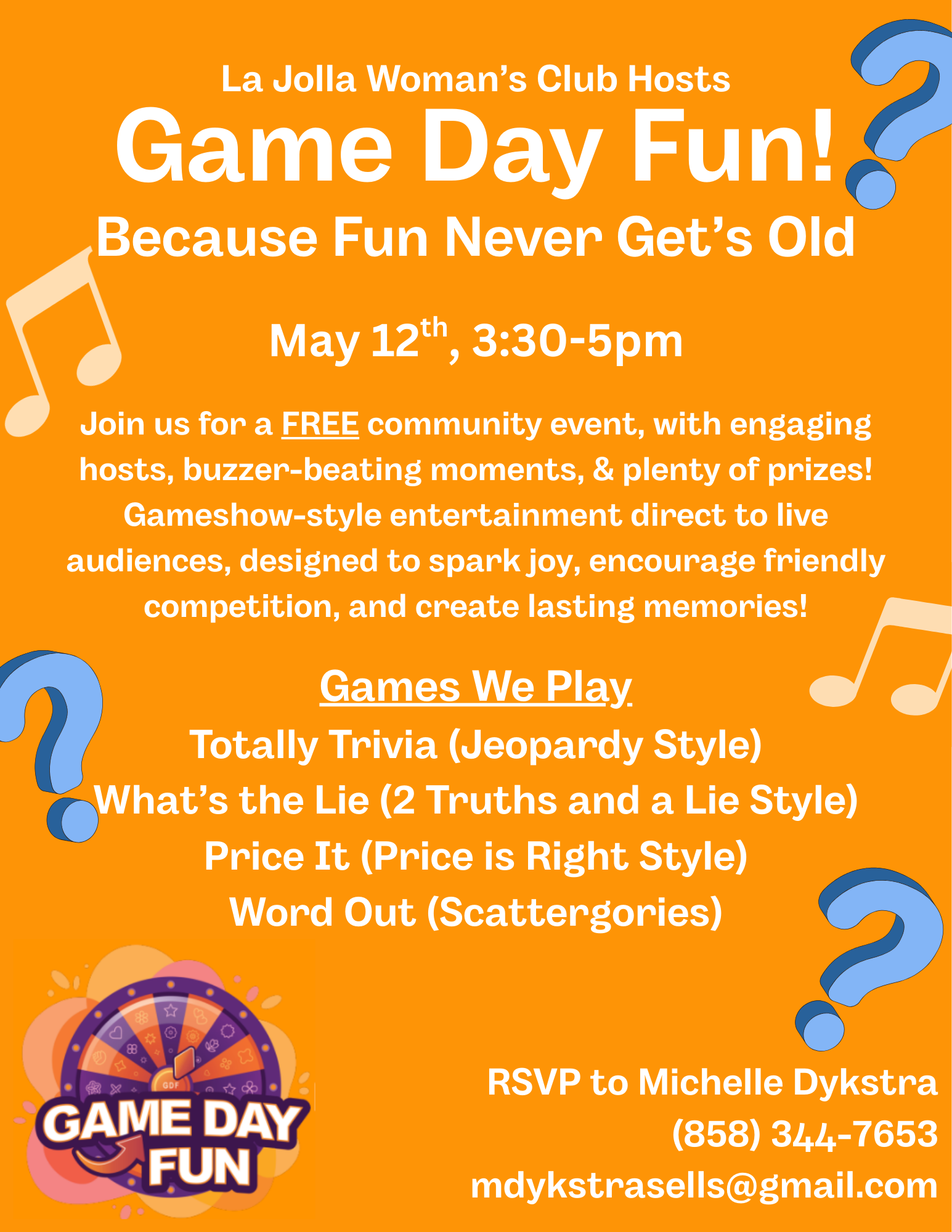 Game Day Fun at the Club!