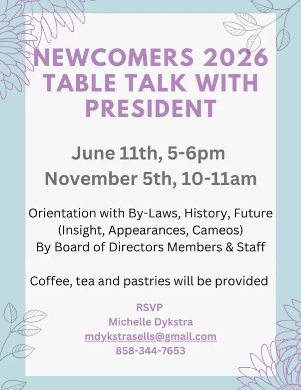 New Member Orientation